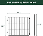 FXW MiniPaws Unleashed Dog Playpen, Expandable & Portable Design - Image 4