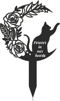 Pet Grave Markers Cat, Metal Memorial Plaques by RNGMSI