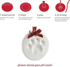 Pearhead Clay Pawprint Christmas Ornament, Pet Owner Holiday Gift, Dog or Cat - Image 2