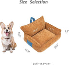 Orthopedic Dog Bed with Memory Foam, Washable Plush Pet Bed - Image 6