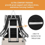 Cat Backpack Carrier for Small Dogs and Medium cat Puppy Kitten Bunny Pet - Image 8