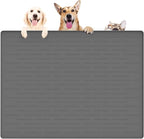 39.4"x29.5" Large Pet Food Mat, Silicone Dog Mats by WelcometoULTIBE