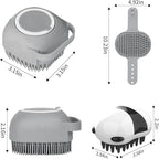 Comotech 3PCS Dog Bath Brush | Dog Shampoo Brush |Scrubber - Image 6