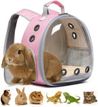 Bunny Carrier, Guinea Pig Carrier, Small Animal Carrier Backpack by Hcupet