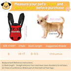 Inspack Dog Backpack Carrier/Cat Carrier, Adjustable Pet Front Carriers Travel - Image 2