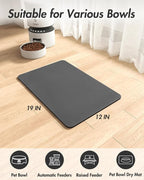 MontVoo-Absorbent Pet Feeding Mat-No Stains Pet Mat - Image 7