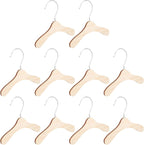 Wooden Dog Clothes Hangers 8.66 Inch Small Pet Apparel Hangers Wear-Resistant by GLSTOY