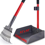 Pooper Scooper for Large Dogs, Small Dogs and Horses, Metal Poop Scooper Set - Image 4