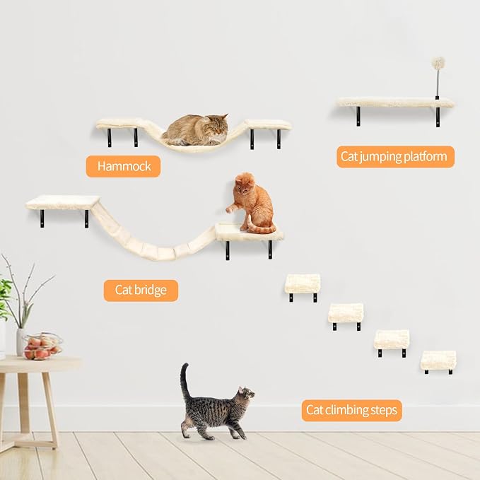 Wall-Mounted Cat Climber Set - Image 5