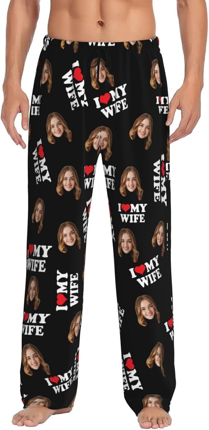 Personalized Pajama Pants For Men Women Custom Pajama Pants by Unknown