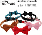 Cat Collar Breakaway with Bell and Removable Bow Tie Safety Buckle Velvet - Image 6