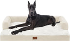 Orthopedic XXL Dog Beds, Waterproof Egg Crate Foam Big Pet Bed by CasaPaw