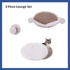 Trixie Liam Wall Mounted 3 pcs Lounge Set, and Step, 18.8" L x 11.0" W x 11.3" - Image 8