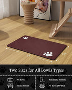 Pet Feeding Mat-Absorbent Dog Mat - Image 7