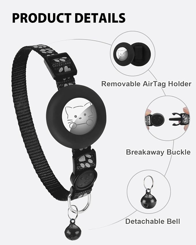 Joytale AirTag Cat Collar 2 Pack - Image 8