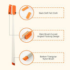 2PCS Fish Tank Cleaning and Feeder Kit, Fish Tank Cleaner Brush and Coral - Image 4