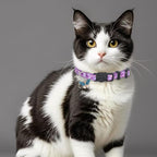 Cat Collar Breakaway, 2 Pack Cotton Cats Collars - Image 3