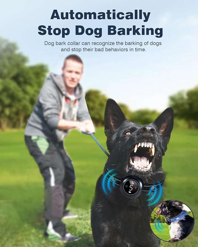 2-in-1 Dog Shock Collar & Dog Bark Collar - Image 3
