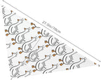 Silly Goose on The Loose Triangle Dog Bandana, Summer Bandana Funny Triangle - Image 6