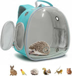 Small Animal Carrier Guinea Pig Backpack, Transparent, Breathable Backpack by Dotala