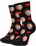 MyPupSocks Custom Personalized Photo Pet Face Socks, Cat and Dog Tracks Paws - Image 4
