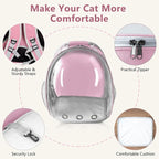 Cat Backpack Carrier Back Expandable Bubble Pet Carrier Backpack - Image 4