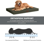 Outdoor Extra Large Dog Bed, Jumbo Waterproof Dog Bed - Image 3