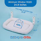Zakkart Foldable Cat Hammock for Window - Image 4
