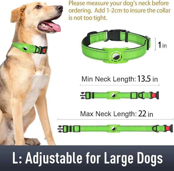 Airtag Dog Collar with AirTag Holder - Image 6