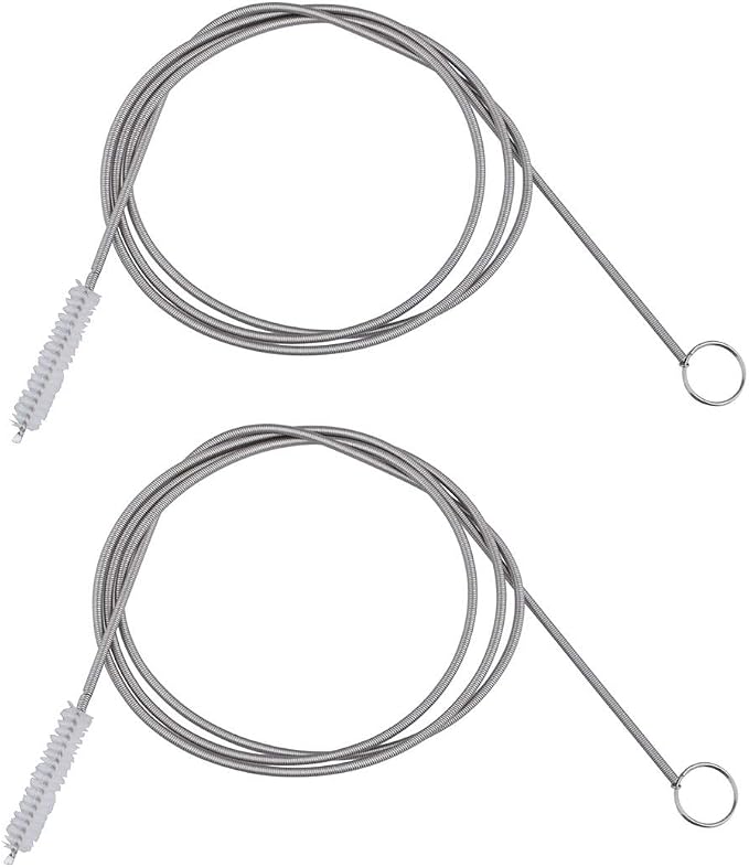 Long Pipe Cleaner Flexible Tube Cleaning Brush Snake Drain Clog Remover Drain by HEXJOZEI