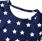 Girls Skirt Set 2 Piece Outfit Toddler Summer Clothes Ruffle Sleeve T-Shirt Bow - Image 5