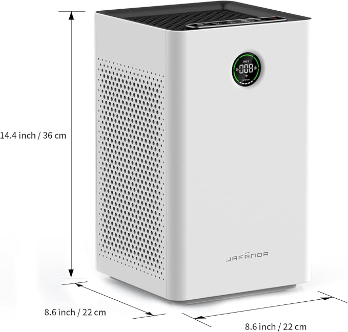 Jafända Air Purifiers for Home Large Room, Smart WiFi and Alexa Control - Image 9