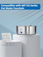 Dog Water Fountain for Large Dogs, 9L/2.4Gal Stainless Steel Dog Fountain - Image 3