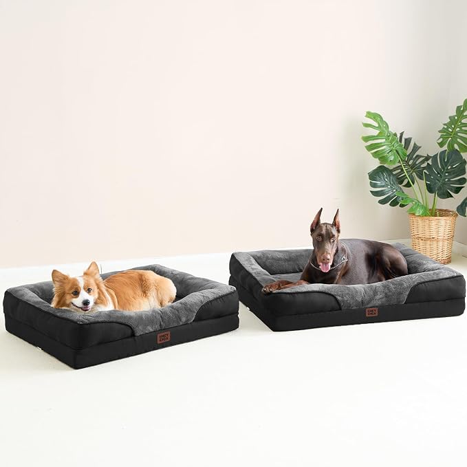 EHEYCIGA Orthopedic XL Dog Bed for Large Sized Dog, Waterproof Liner & Washable - Image 8