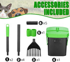 Pooper Scooper Swivel Bin & Rake - Image 8