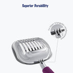 WePet Cat Litter Scoop, Aluminum Alloy Sifter, Kitty Metal Scooper, Deep Shovel - Image 3