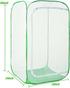 36" Garden Mesh Plant Enclosure Cover, Pop-up Garden Mesh Plant Cover - Image 4
