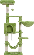 Hey-brother Cat Tree with Large Hammock, Cat Condo with Sisal-Covered - Image 7
