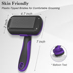 Swihauk Self Cleaning Slicker Brush - Image 4