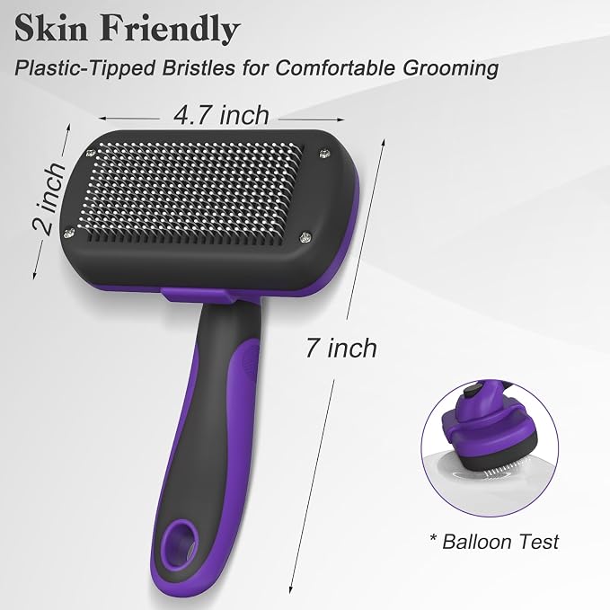 Swihauk Self Cleaning Slicker Brush - Image 4