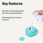 Amazon Basics Dog Bath Brush - Image 2