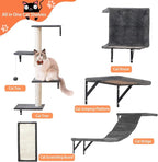 Modern Wall-Mounted Cat Furniture - Image 3