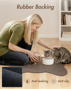 Absorbent Dog Food Mat-Dog Cat Mat - Image 5