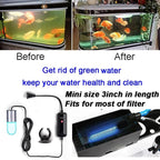 Aquarium UVC Clean Light Algae Clear Green Bloom Clean Fish Tank UVC Water - Image 2