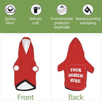 Dog Costume, Custom Dog Hoodie, Dog Name Costume Holiday Pet Pajamas Outfit - Image 4