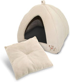 Best Pet Supplies Dog House Bed Crate Mat Tent Indoor Round Soft Plush - Image 2