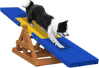 95" Wooden Dog Seesaw, Dogs Agility Course Backyard Set by SUNIBOXI