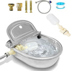 Automatic Water Dispenser for Dogs, Automatic Horse Waterer Bowl by Unknown