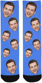 MyPupSocks Custom Personalized Photo Pet Face Socks, Cat and Dog Tracks Paws - Image 4