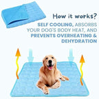 2025 New Dog Cooling Mat, Pet Cooling Mats, Summer Cool Pads Pet Mat Outdoor - Image 2